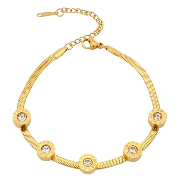 ✨Selene 18k Gold Crystal bracelet ✨