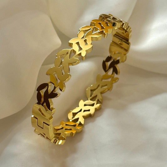 ✨Premium Stainless steel Gold Butterfly Cuff Bracelet ✨