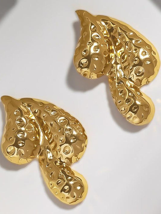 ✨Stainless steel Gold Tri Earrings ✨