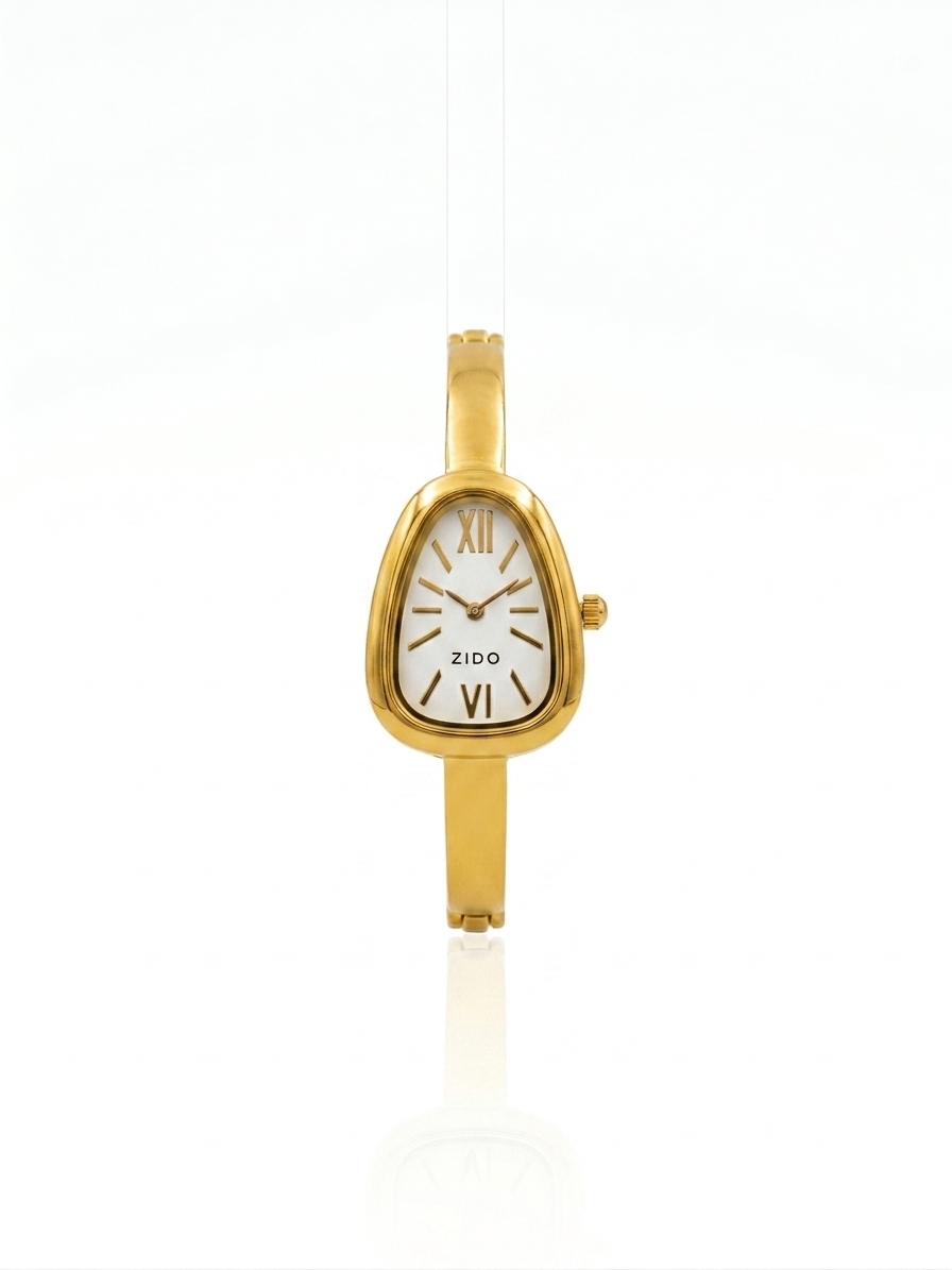 ✨Stainless steel Exclusive Ziddo White Dial Watch ✨