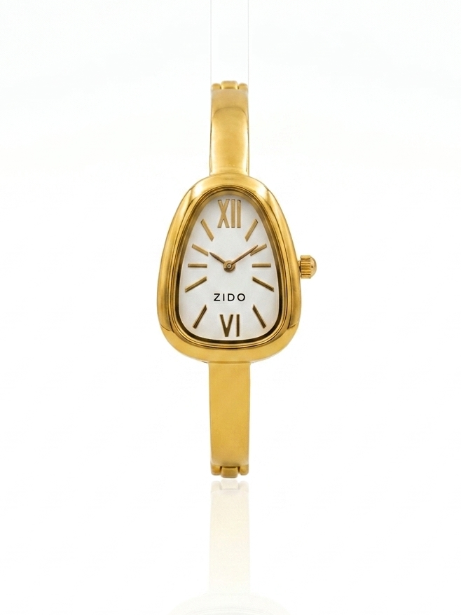 ✨Stainless steel Exclusive Ziddo White Dial Watch ✨