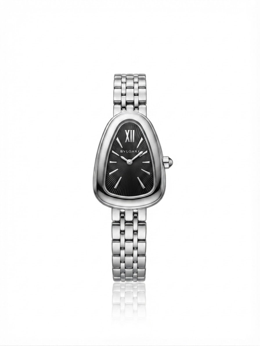 ✨Exquisite Gold stainless steel black dial Bvlg Watch✨