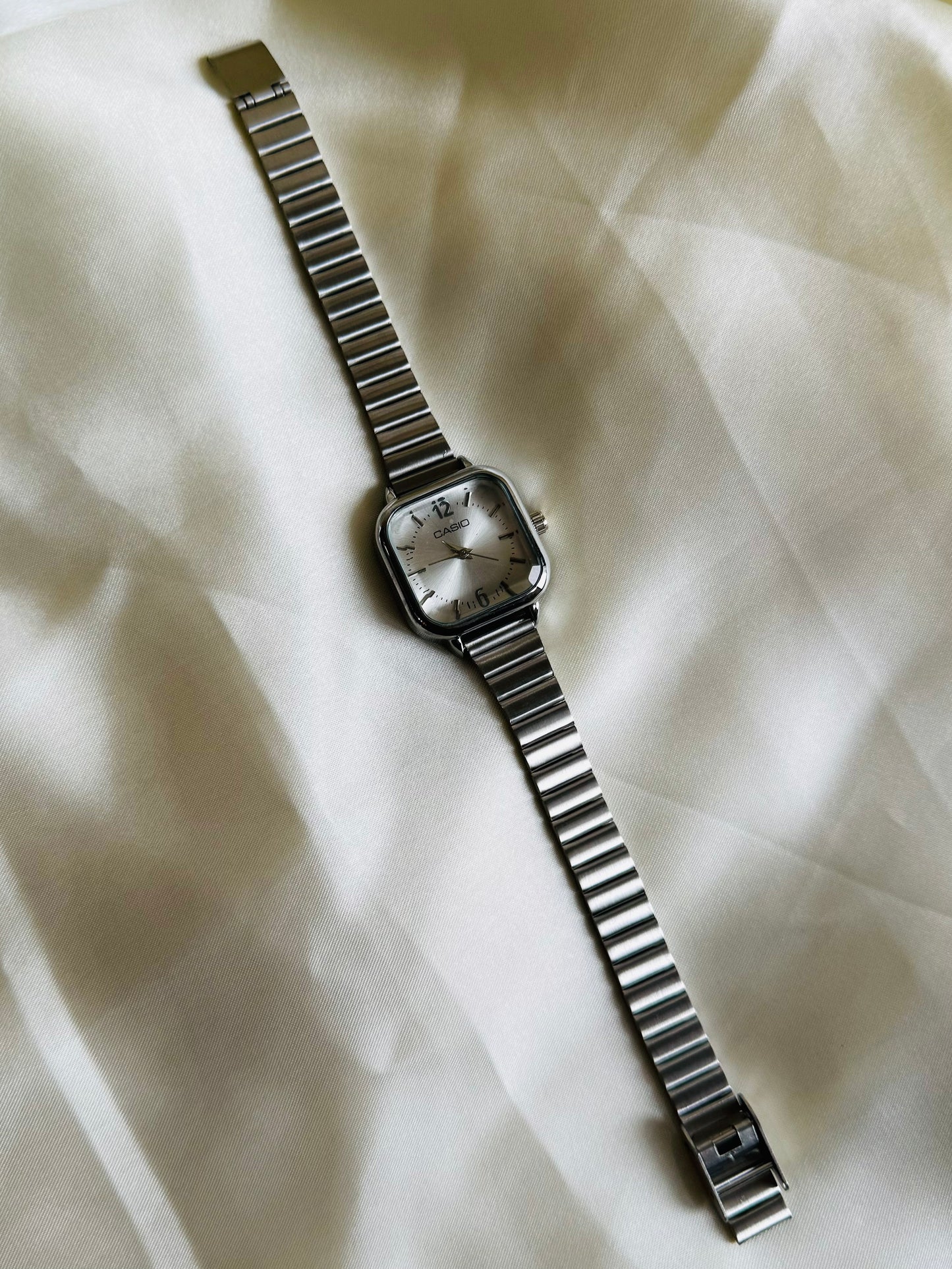 ✨Silver Classic Casio Link Watch ✨
