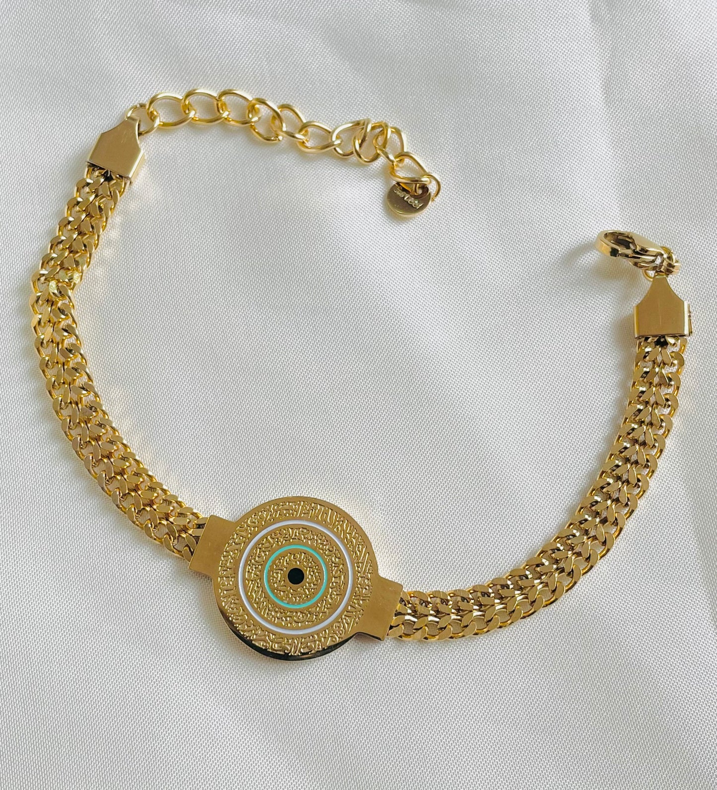 ✨22k Gold Ayat ul Kurai Chain Bracelet ✨