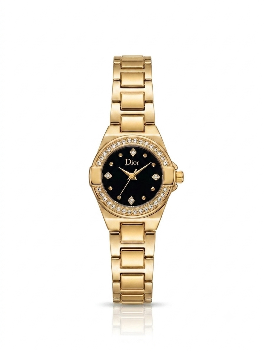 ✨Exquisite Women's Elegant Dior Gold Wrist Watch✨