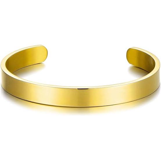 ✨Stainless steel Classic Gold Adjustable Cuff Bracelet ✨