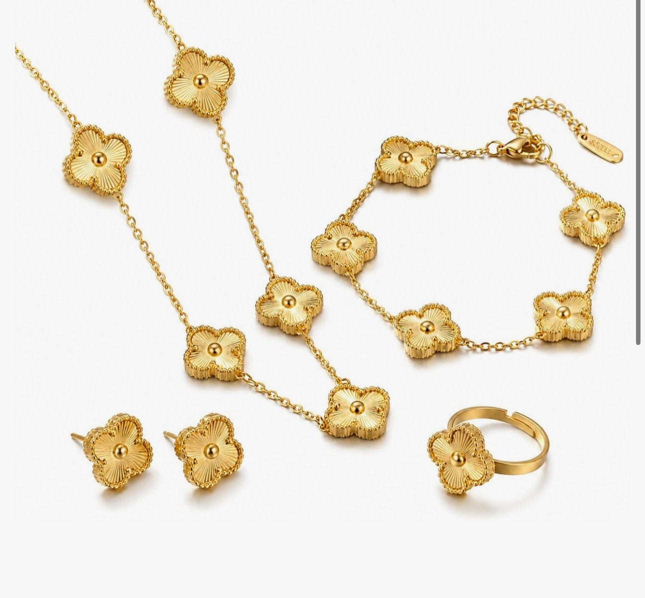 ✨Exclusive Gold Clovie Complete Set✨