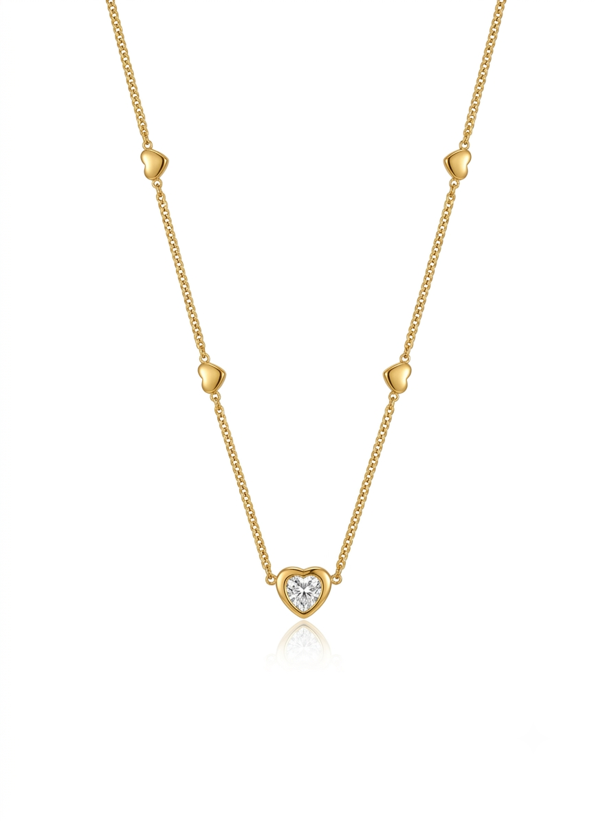 ✨Exquisite Stainless Steel Heart chain Pendant ✨