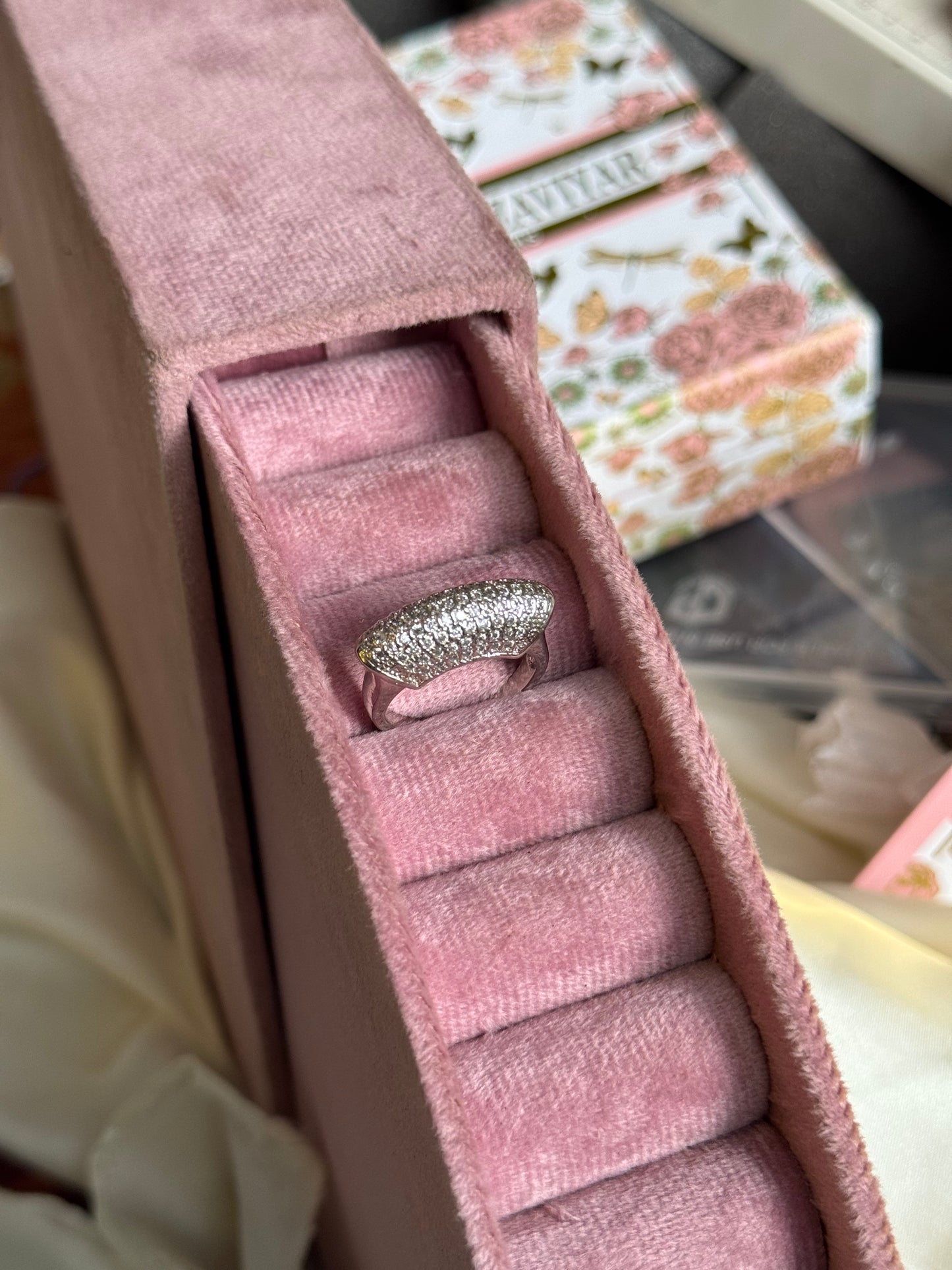✨Sterling silver ziron Ring ✨