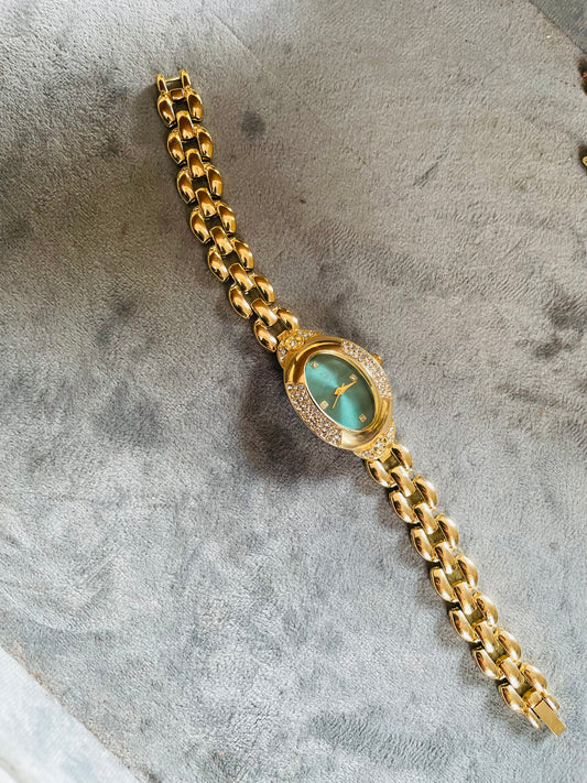 ✨Exquisite TrueWorth Cuban Zircon Studded Timepieces ✨