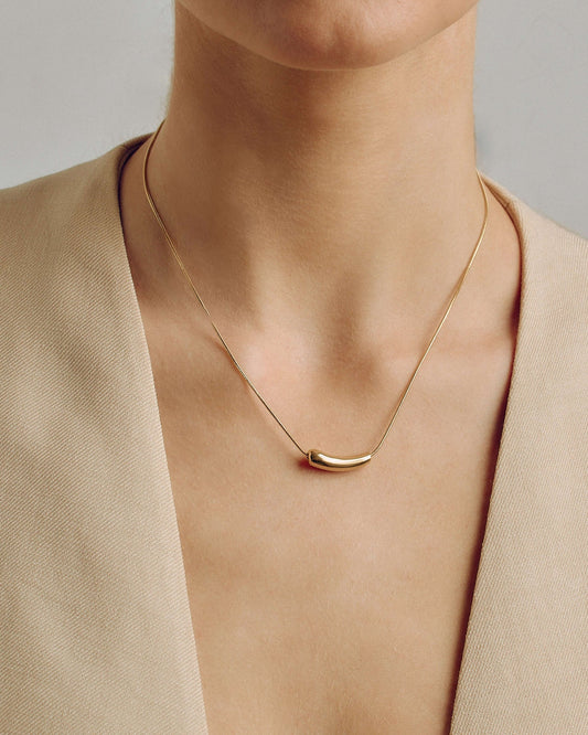 ✨S925 Bar Gold Pendant ✨