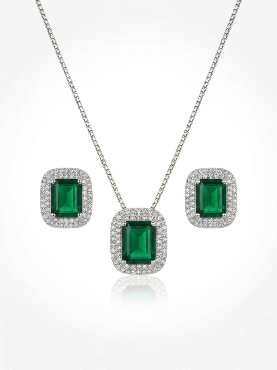 ✨Exclusive Sterling S925 Silver Emerald Set✨