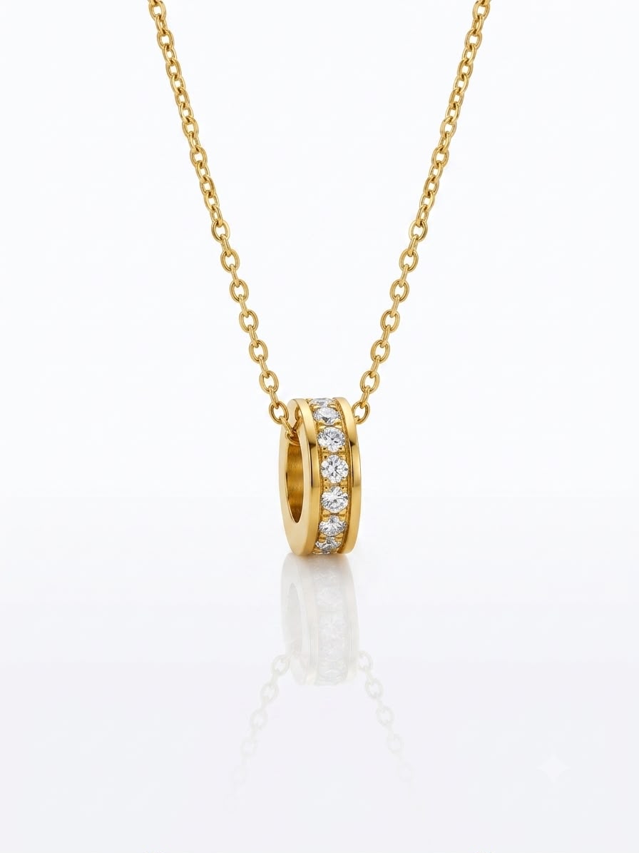 ✨exclusive crystal spherical chain pendant ✨