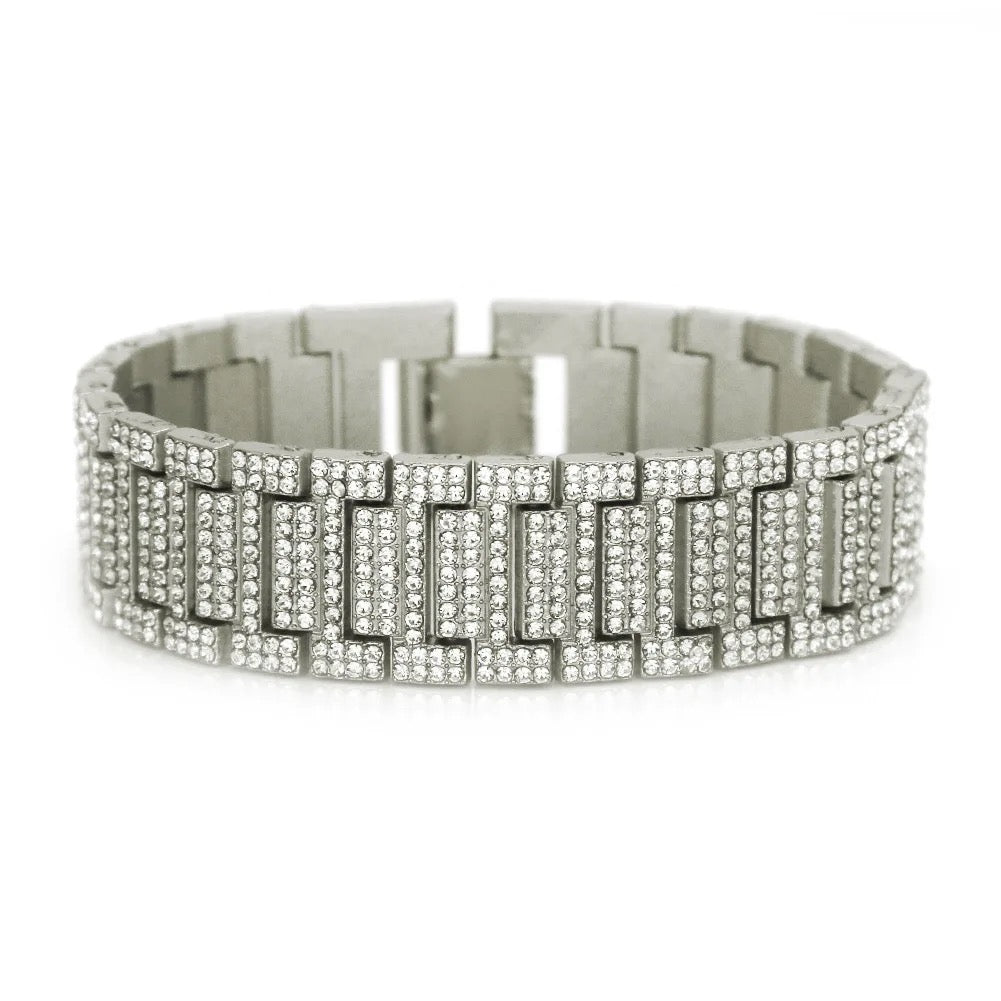 Claras 18k Silver Zircona Bracelet