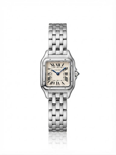✨Exquisite Gold stainless steel white dial carte Watch✨