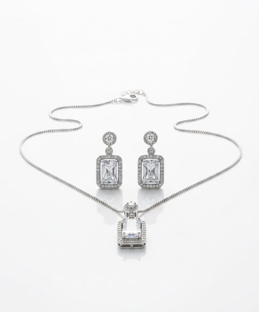 ✨Sterling Silver Zirconium Set ✨