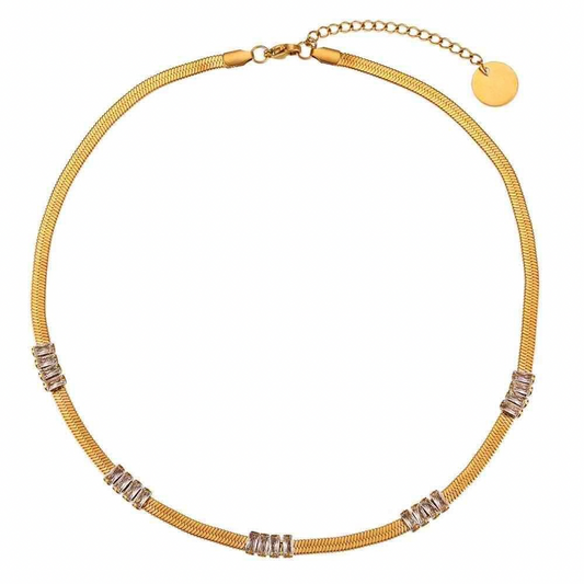 ✨22k Gold Antique Splender Snake Chain Necklace Pendant ✨