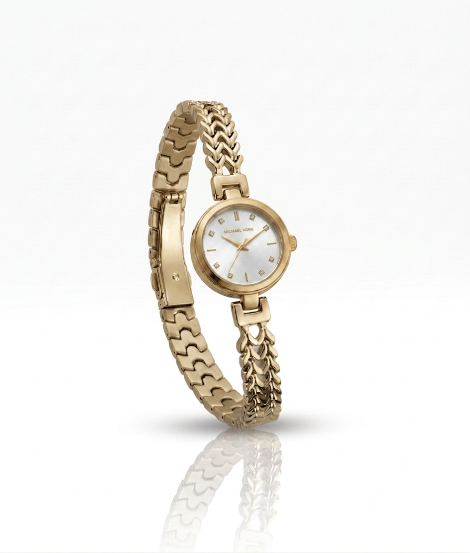 ✨Exclusive Gold Link Mk watch ✨