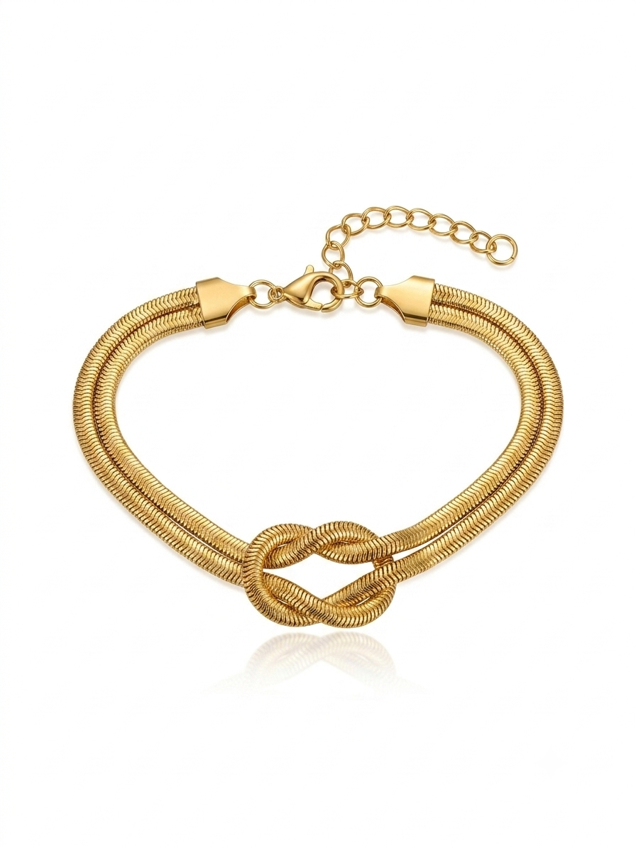 ✨Stainless steel Gold Layered snake chain Bracelet✨