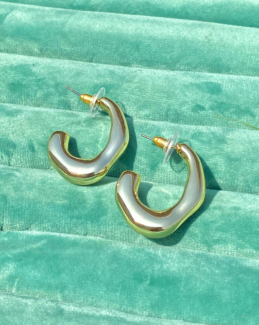 Bambino gold hoops