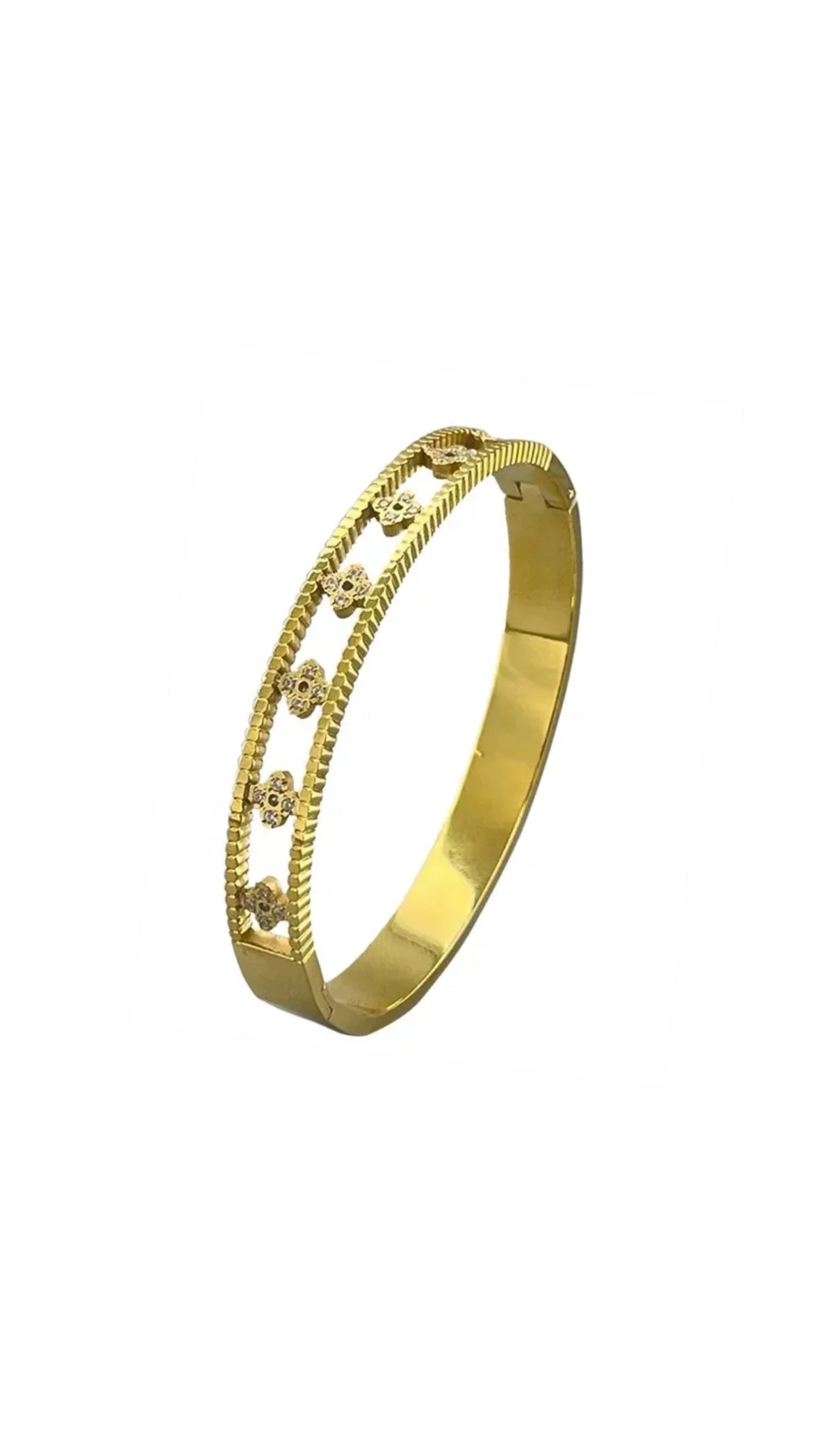 Classieve Gold Clover bracelet