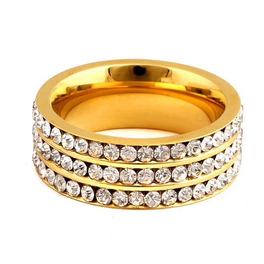 ✨22k Gold Zircon Studded Ring ✨