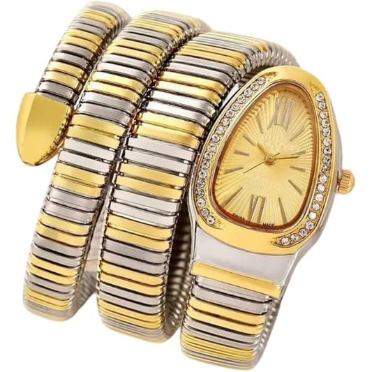 ✨Premium Serpenti SilverXGold Gold dial Bvlg Watch ✨