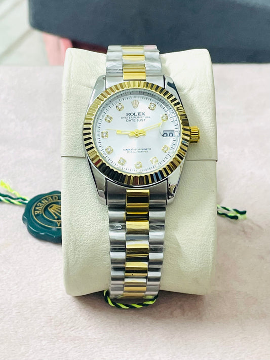 ✨Perpetual Classic SilverXGold Strap Braided Watch ✨