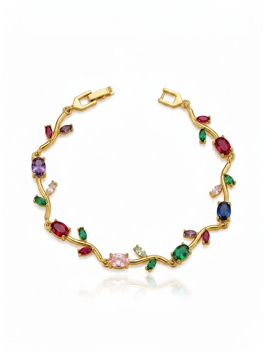✨Exclusive Multi Gold Tulip chain bracelet ✨