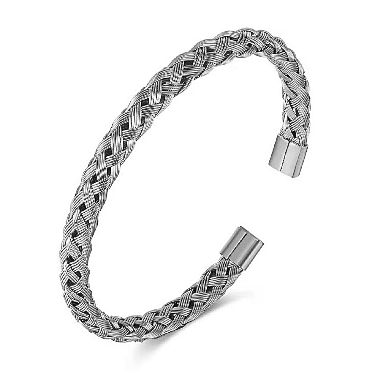 ✨Stainless steel  Braided Adjustable Cuff Bracelet ✨