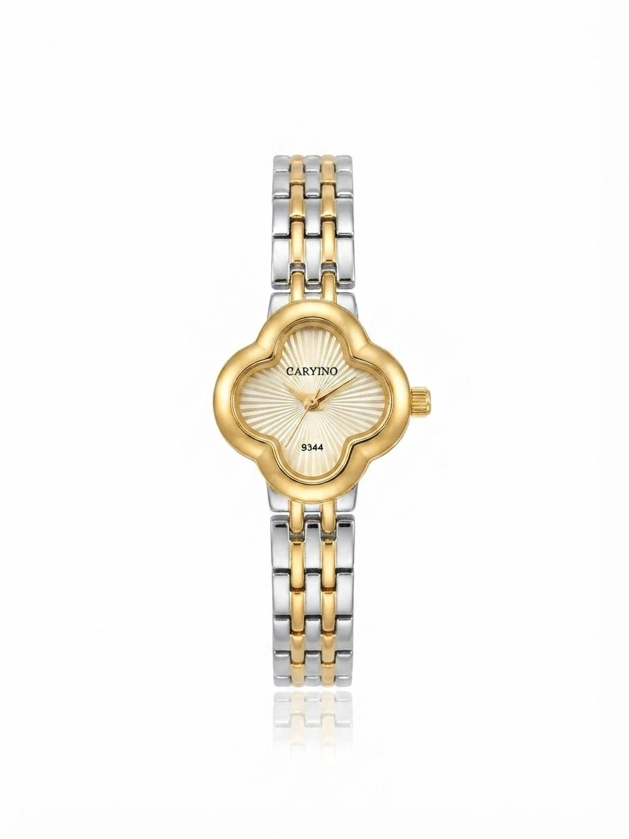 ✨Clovie Watch SilverxGold metallic Strap✨