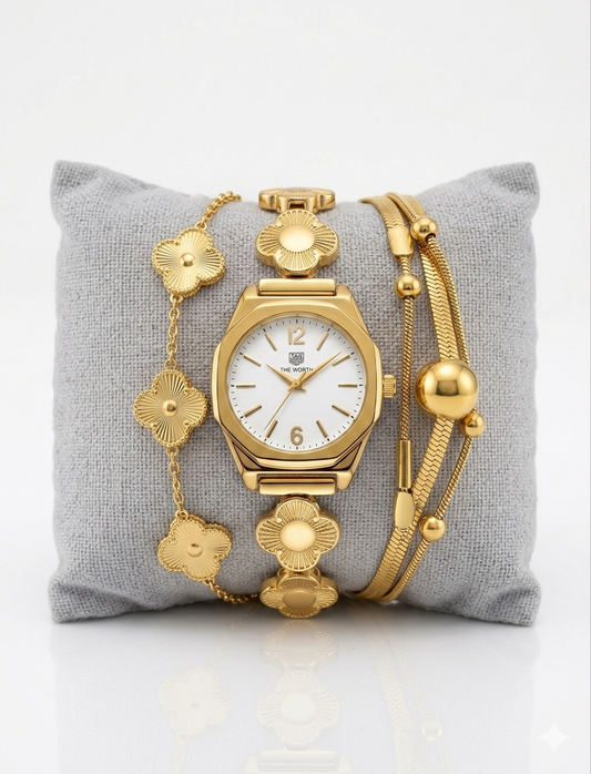 ✨Exclusive Gold Clovie Perpetual Stack ✨