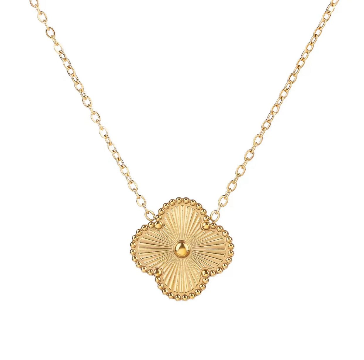 ✨SS Golden clovie Pendant✨
