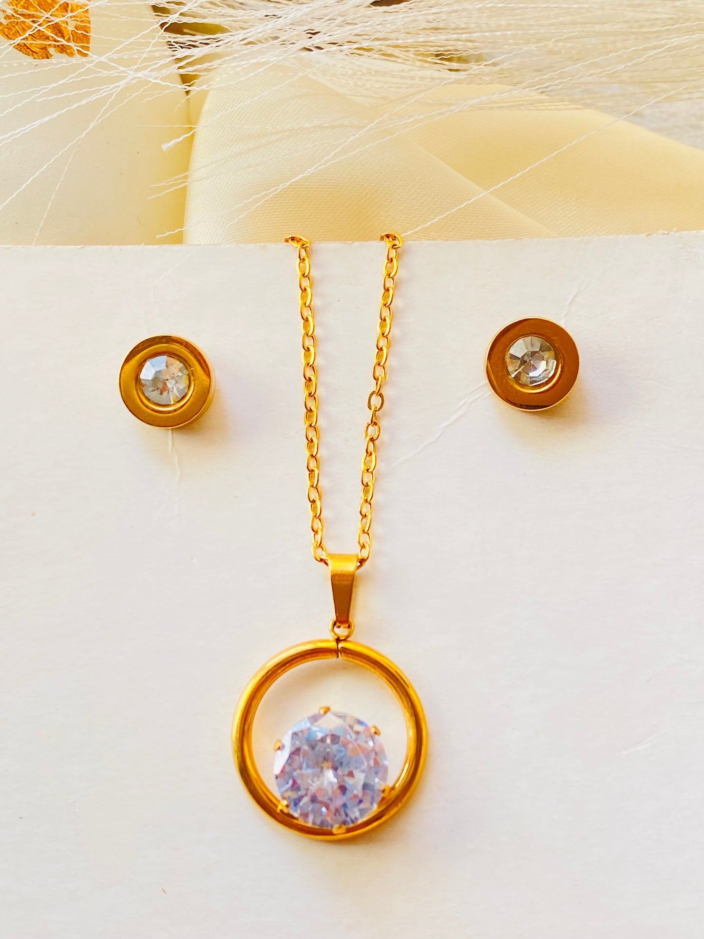 ✨Golden stainless steel set✨