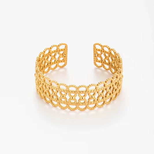 ✨Stainless steel Exquisite Antique Cuff Bracelet✨