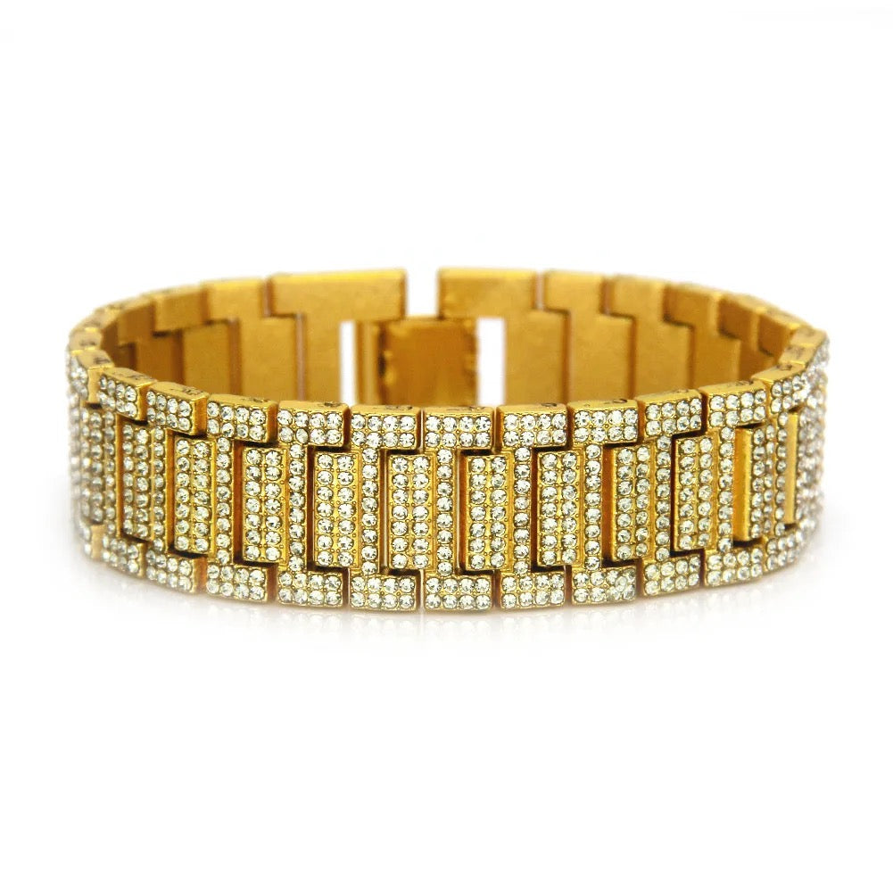 High Grade Claras 18k Gold zircon bracelet ✨