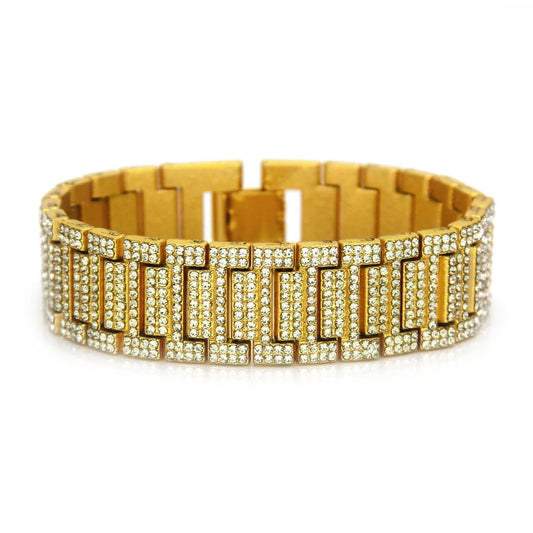 High Grade Claras 18k Gold zircon bracelet ✨