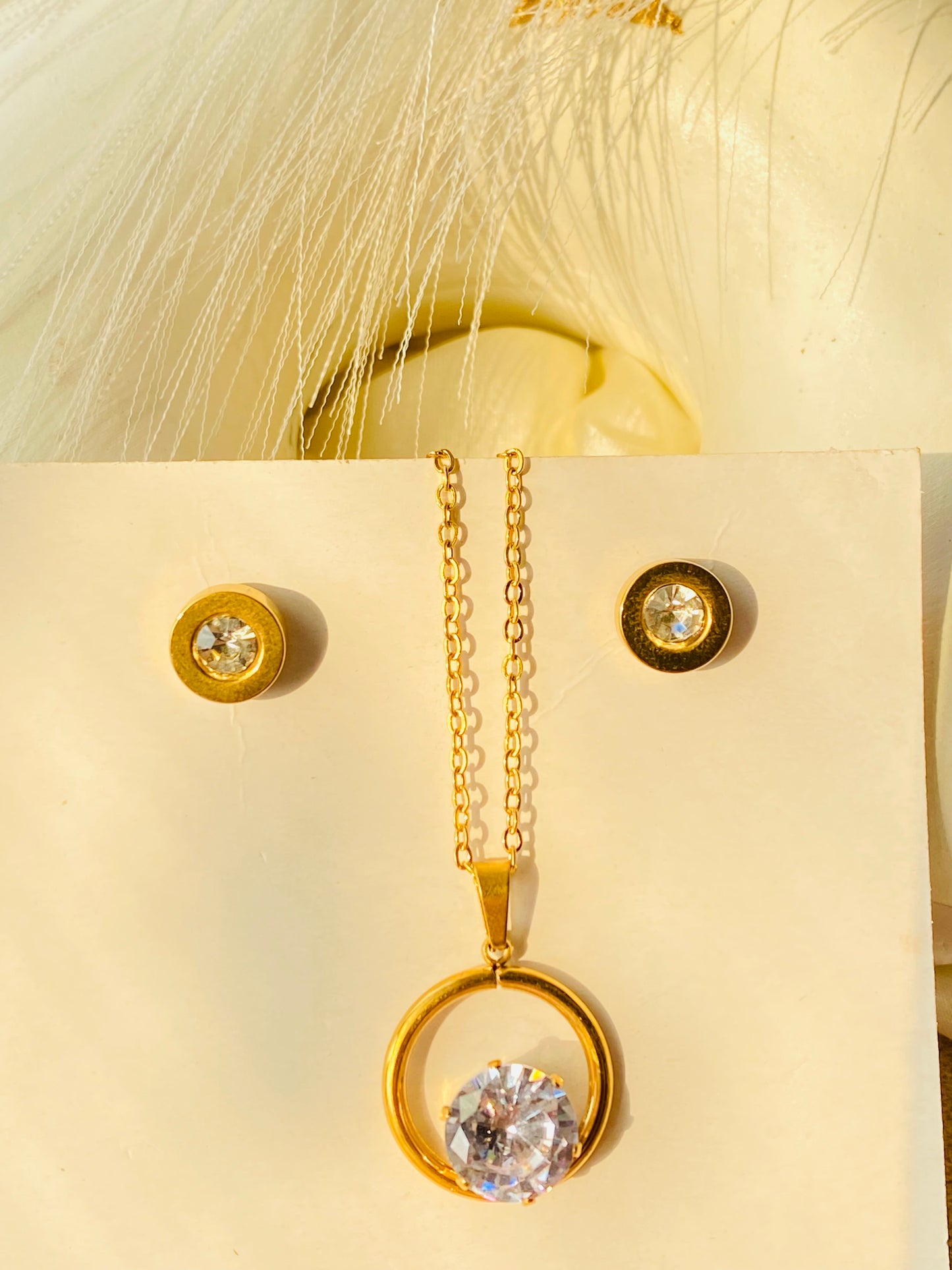 ✨Golden stainless steel set✨