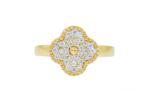 ✨Gold Crystal Diamantés Ring ✨