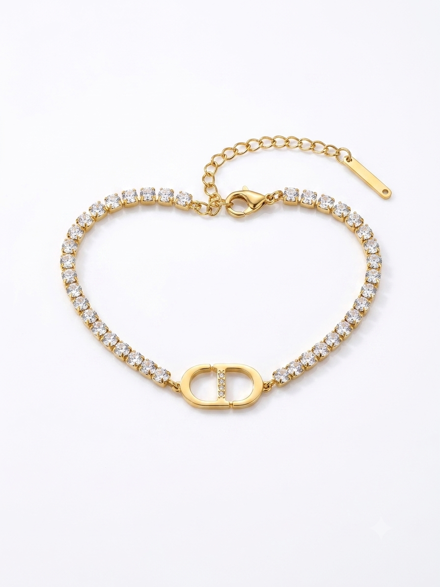 ✨Exclusive Zirconia Infinity Chain bracelet ✨