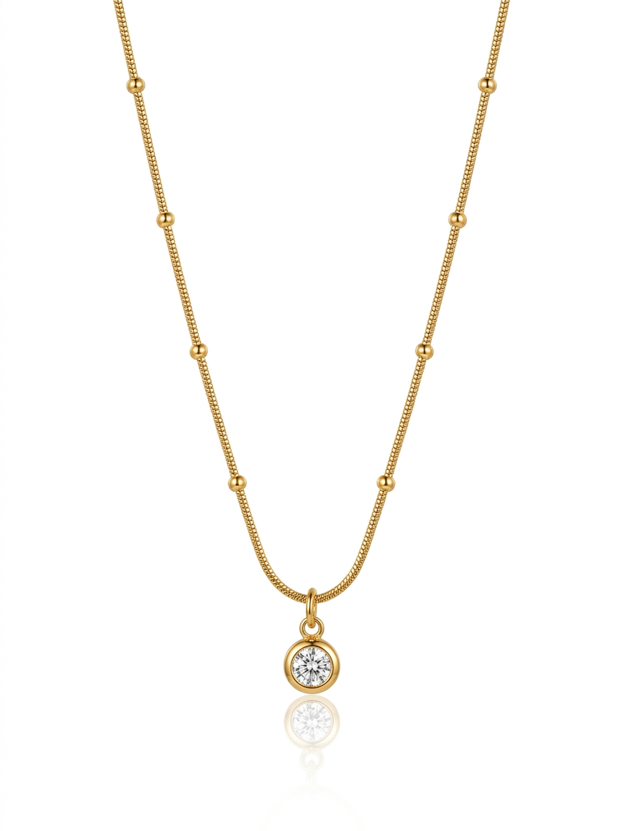 ✨Exclusive Stainless Gold Eva Stone pendant ✨