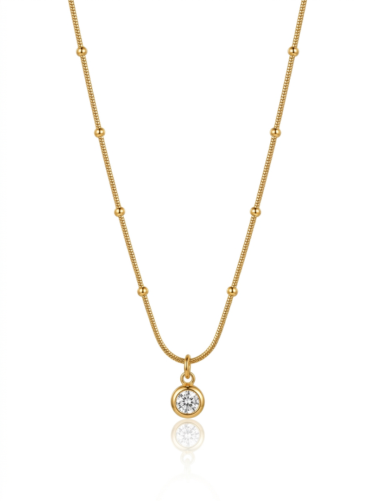 ✨Exclusive Stainless Gold Eva Stone pendant ✨