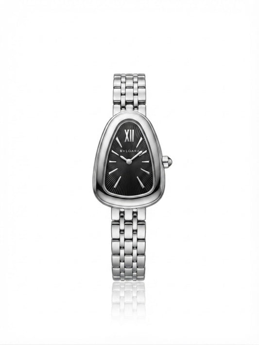 ✨Exquisite Gold stainless steel black dial Bvlg Watch✨