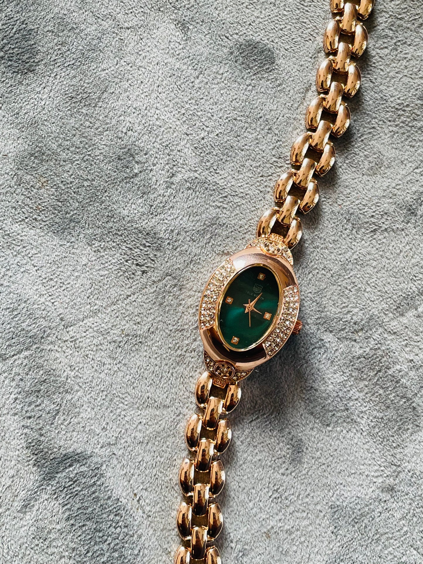✨Exquisite TrueWorth Cuban Zircon Studded Timepieces ✨