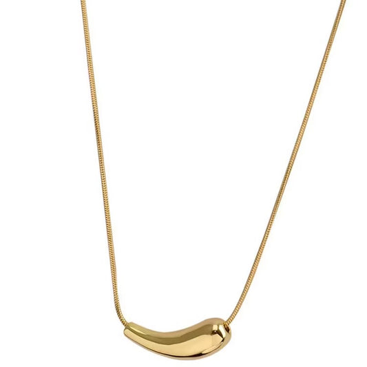 ✨S925 Bar Gold Pendant ✨