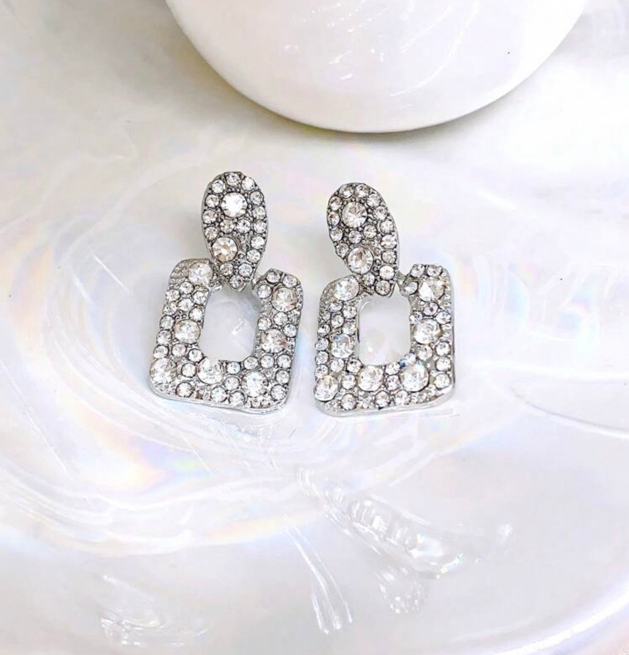 ✨Exclusive S925 Sterling Silver Rhinestone earrings ✨