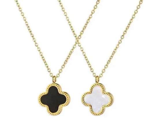 ✨Stainless steel Double sided Clovie Chain Pendant ✨