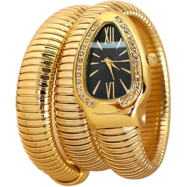 Premium Serpenti Black Gold Bvlg Watch