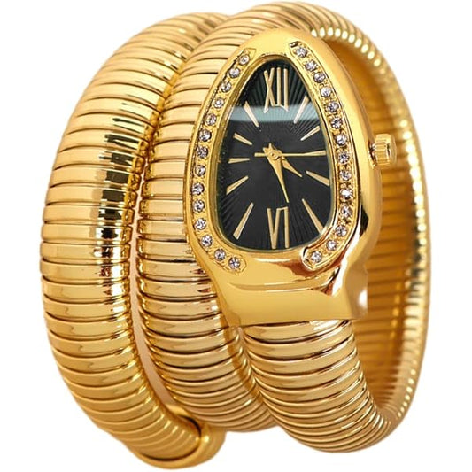 ✨Premium Serpenti Black Gold Bvlg Watch ✨