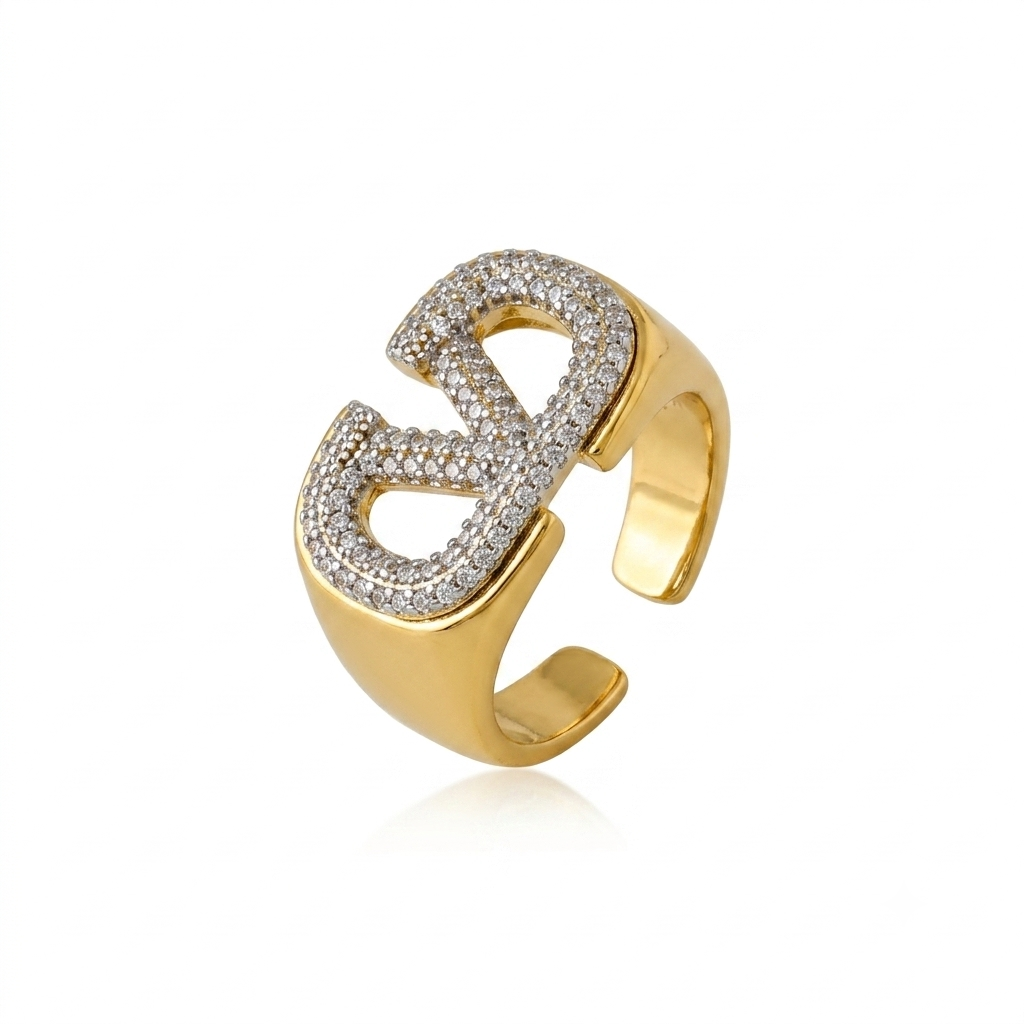 ✨Exclusive 5 Adjustable Gold Plated Titanium Adjustable Dream Gift Ring Set ✨